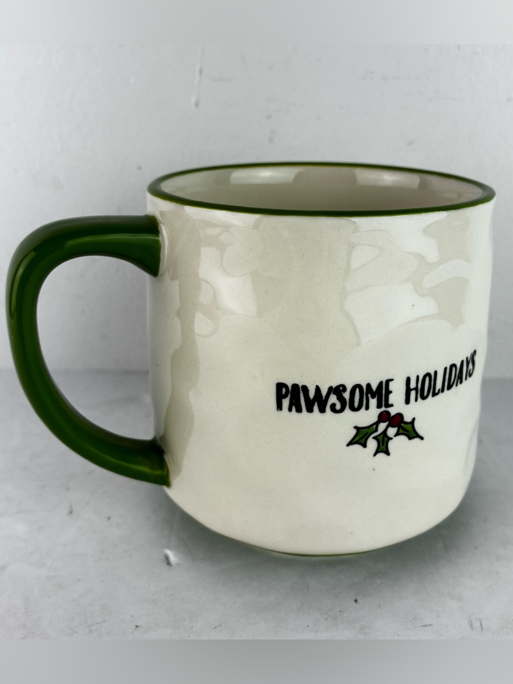 Lang Design Pawsome Holidays Christmas Mug Cat & Dog